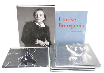 Ruth Bernhard, Louise Bourgeois, Books: Three "Ruth Bernhard: The Collection Of Ginny Williams" books; In original shrinkwrap; Two Louise Bourgeois books and one Christie's auction catalogue; From the Ginny Williams collection; See photos