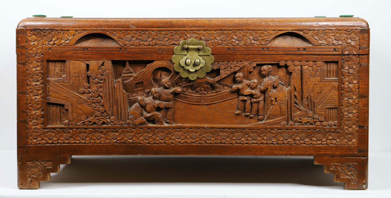 Carved Asian Trunk (1 of 8)