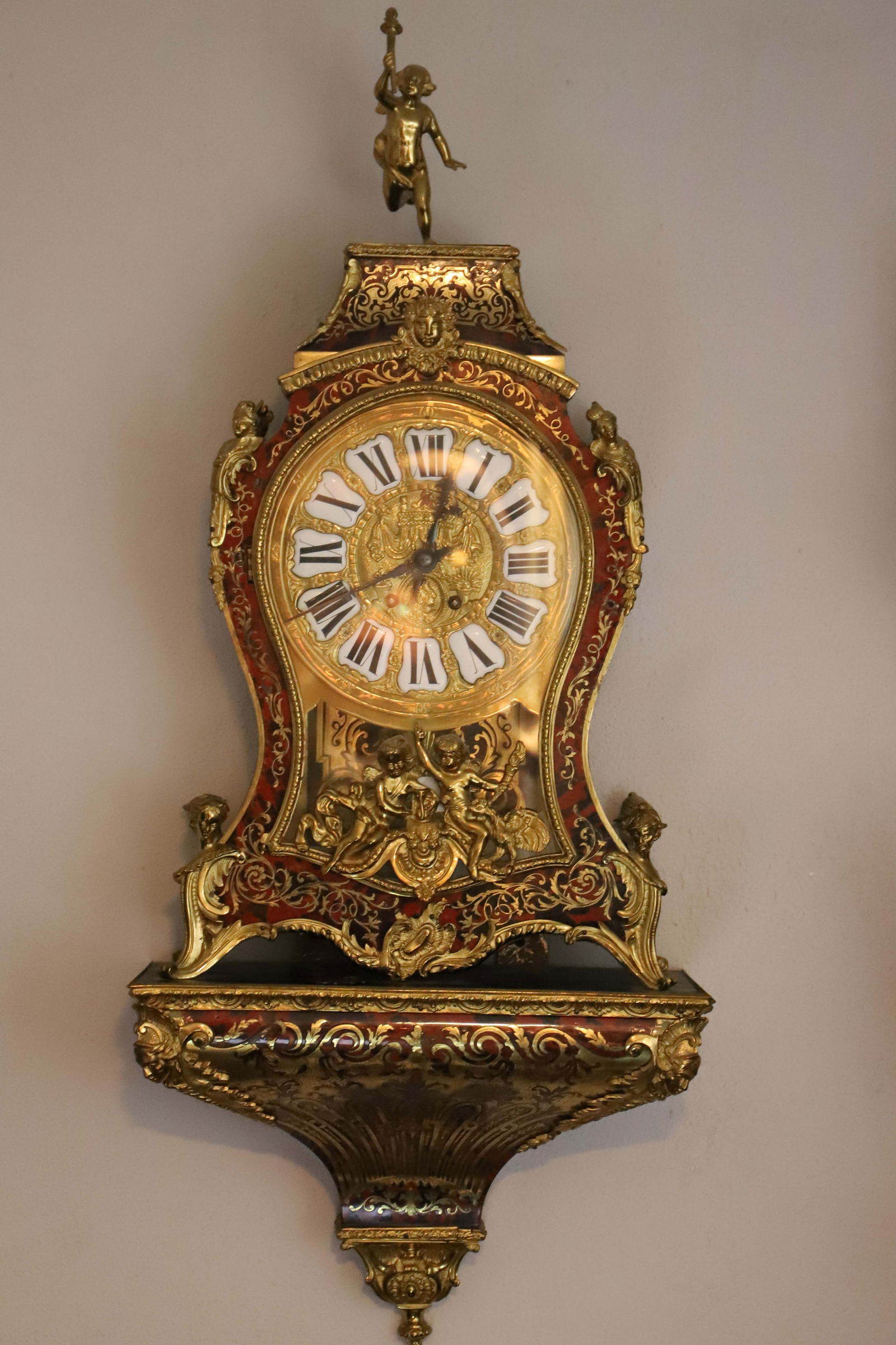French Ormolu Bracket Clock (1 of 12)