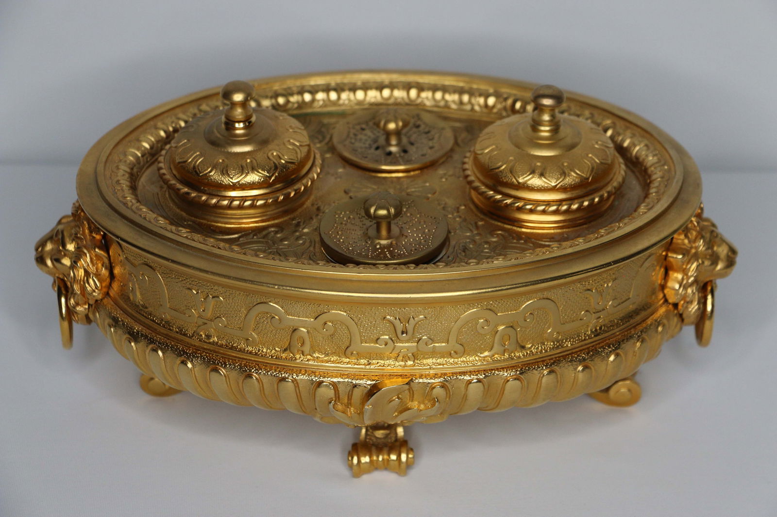 Ormolu Inkwell (1 of 5)