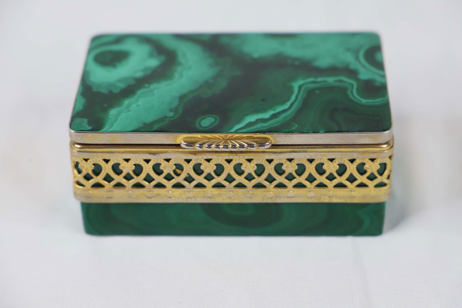 Malachite Trinket Box (1 of 4)