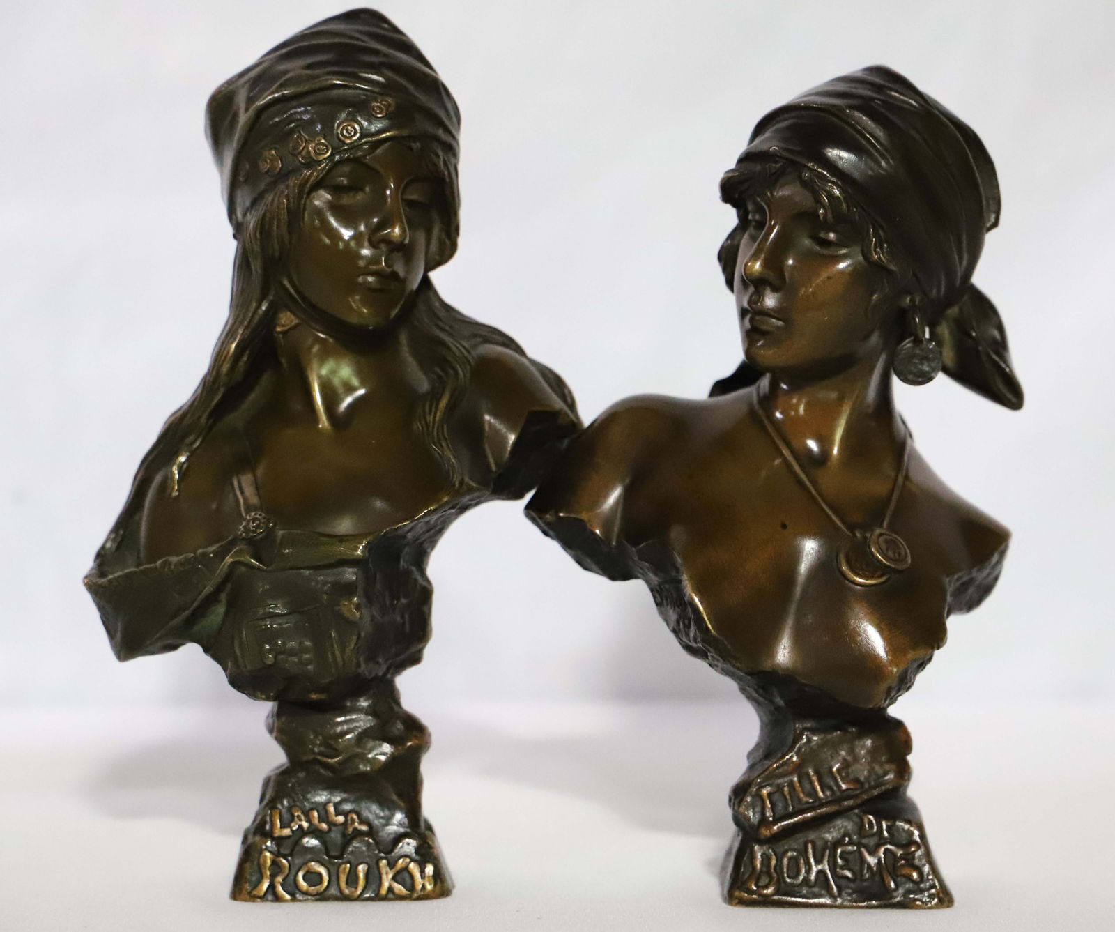 Emmanuel Villanis, Bronze Busts (1 of 7)