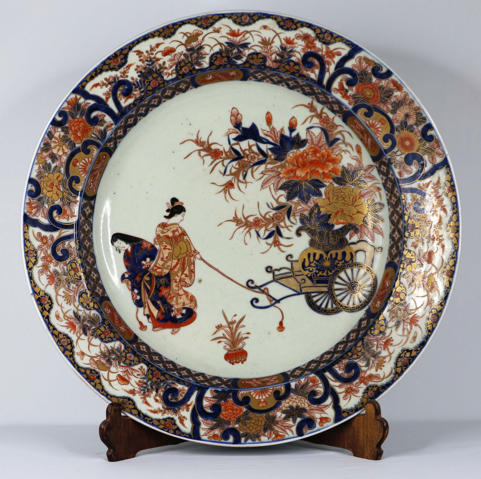 Imari Style Charger (1 of 6)