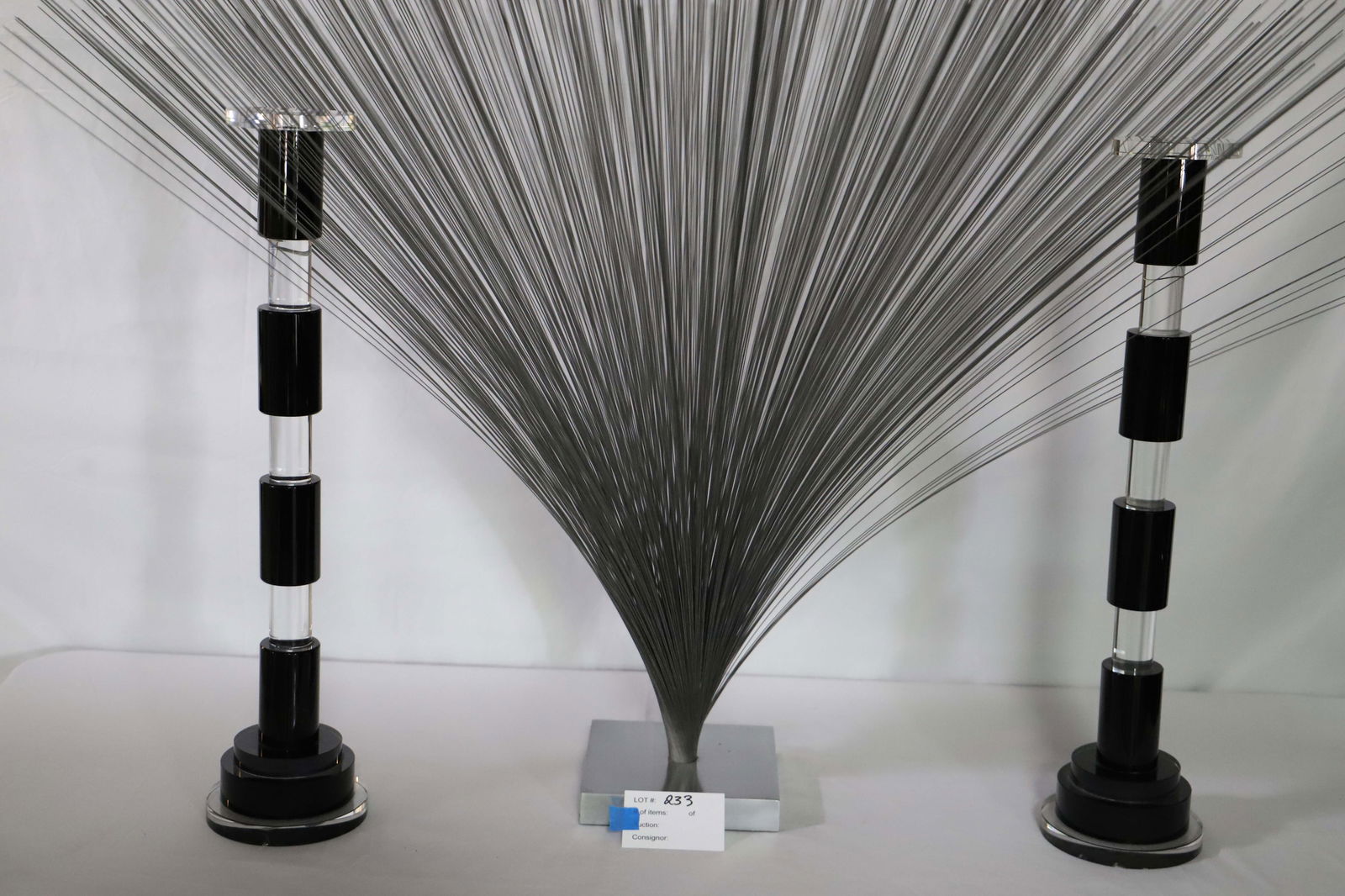 Mid Century Modern Sculpture, Candlestick (1 of 6)