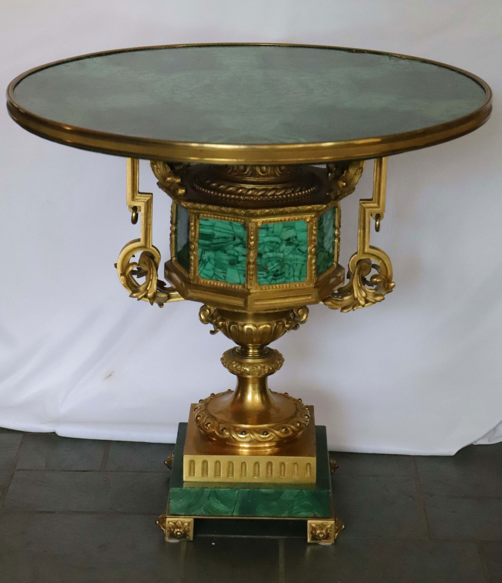 Ormolu and Malachite Side Table (1 of 13)