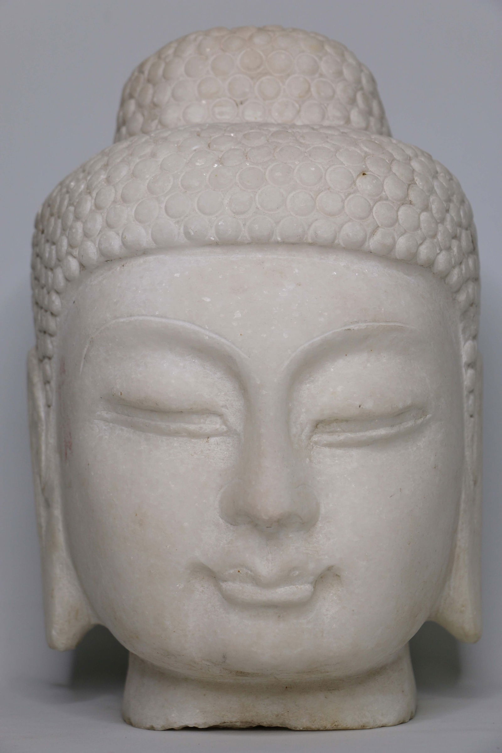Marble Buddha Head (1 of 3)