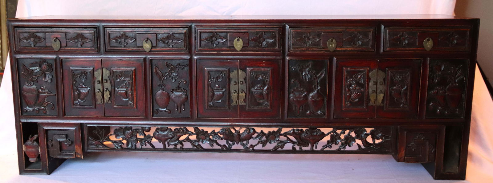 Chinese Carved Chest (1 of 8)