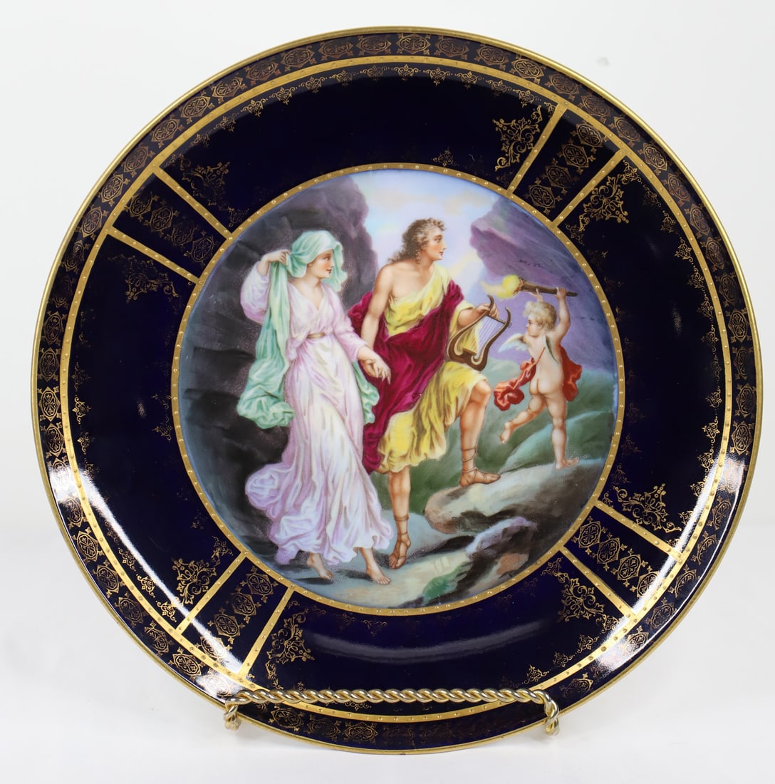 Royal Vienna, Portrait Plate (1 of 6)