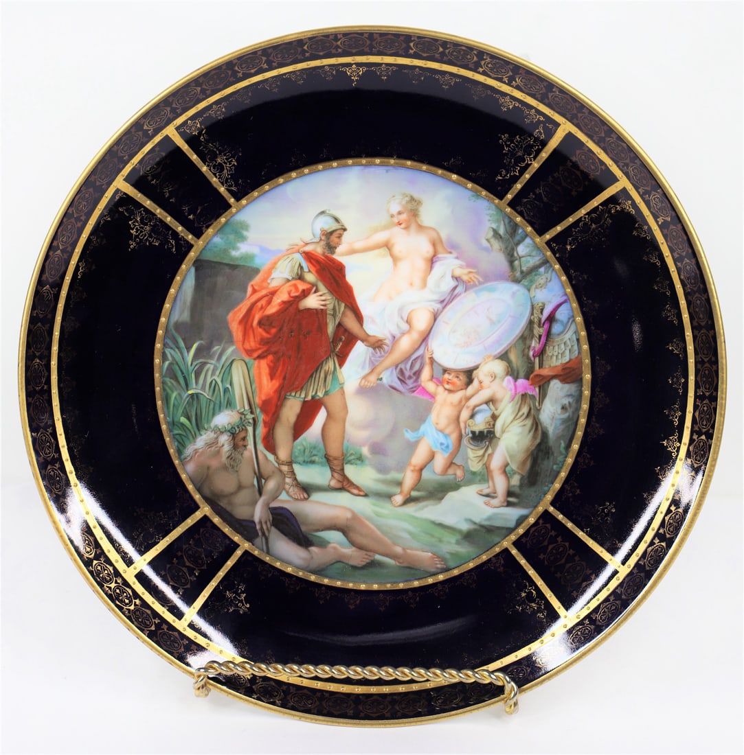 Royal Vienna, Portrait Plate (1 of 6)