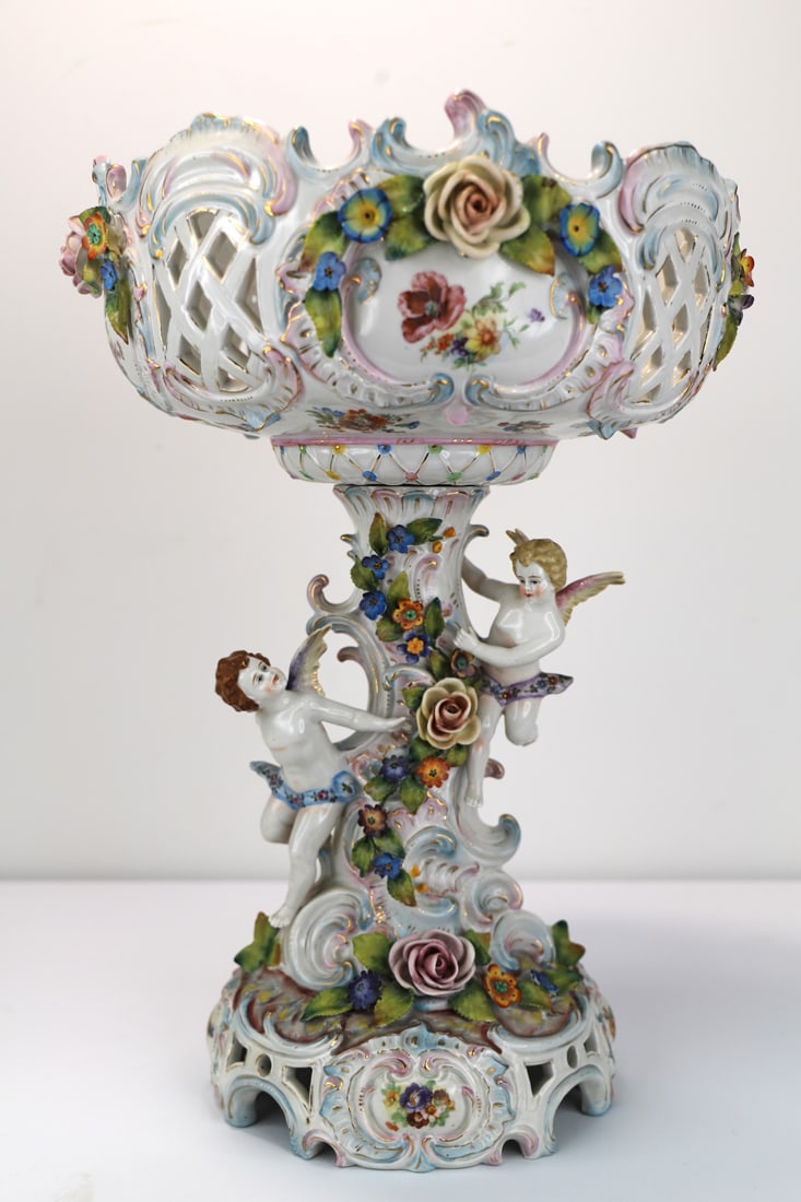 Dresden, Centerpiece Floral Compote (1 of 6)
