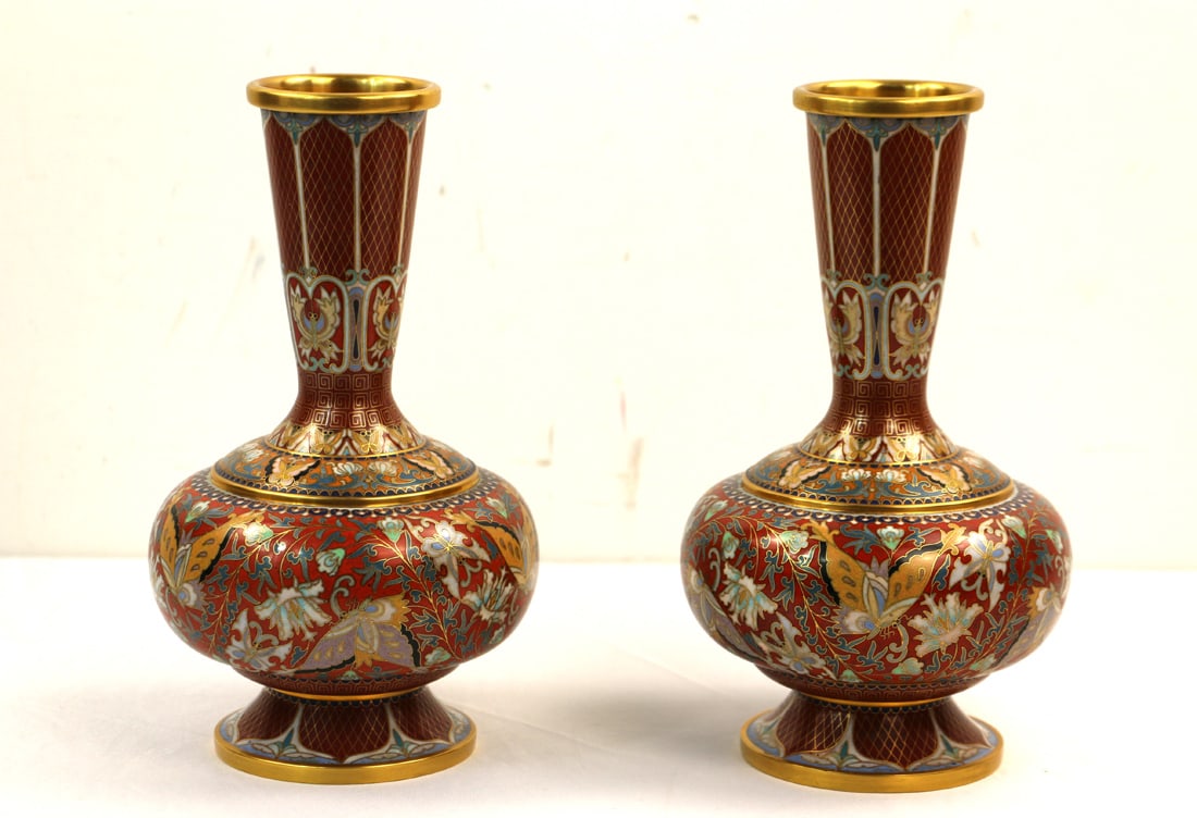 Cloisonne Vases (1 of 5)