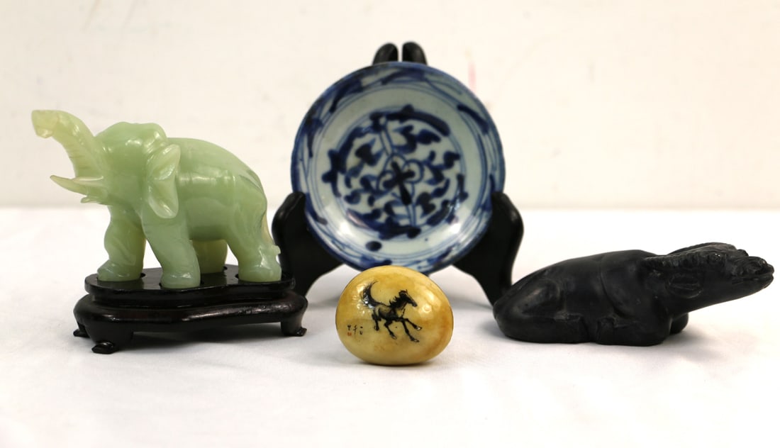 Asian Figurines, Bowl (1 of 5)