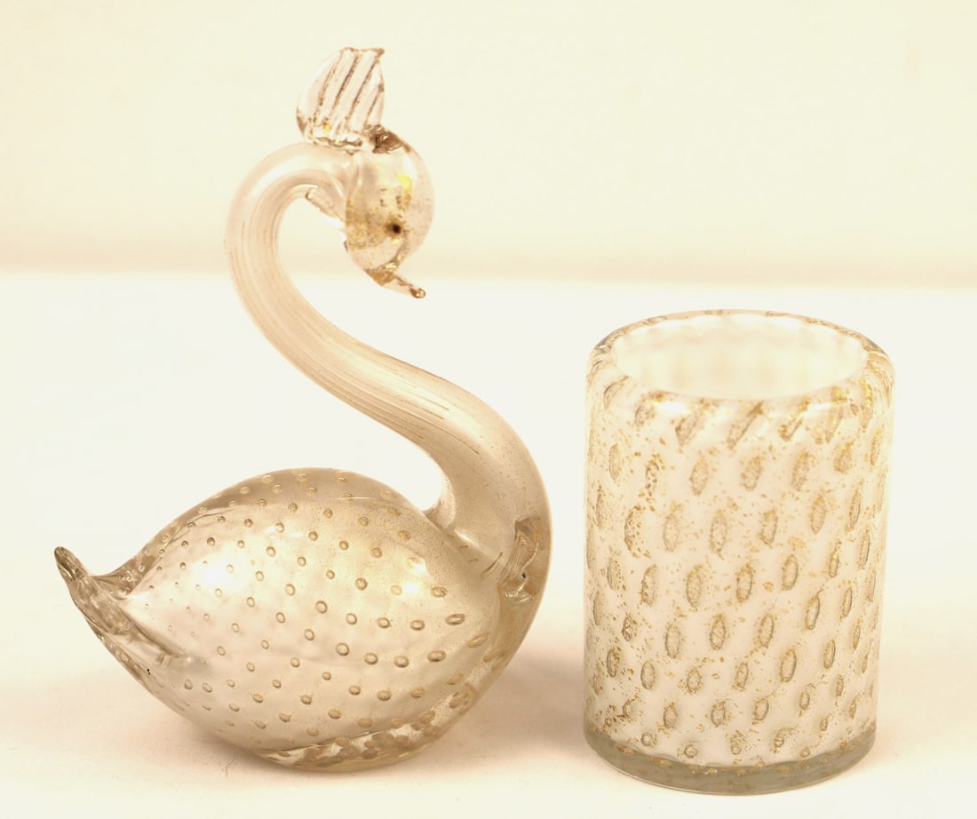 Murano, Glass Swan, Votive (1 of 4)