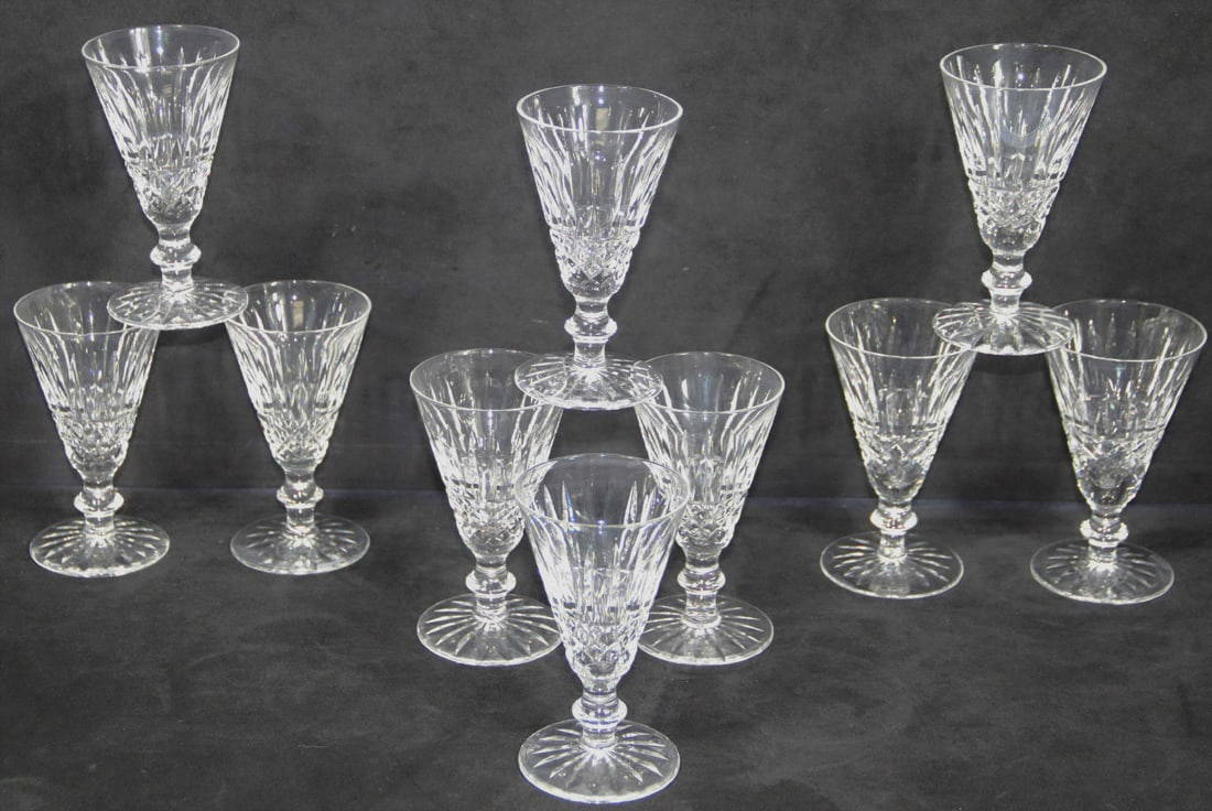 Waterford, Cordial/sherry Glasses Auction