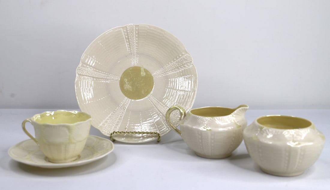 Belleek, Dishes, Creamer/Sugar (1 of 3)
