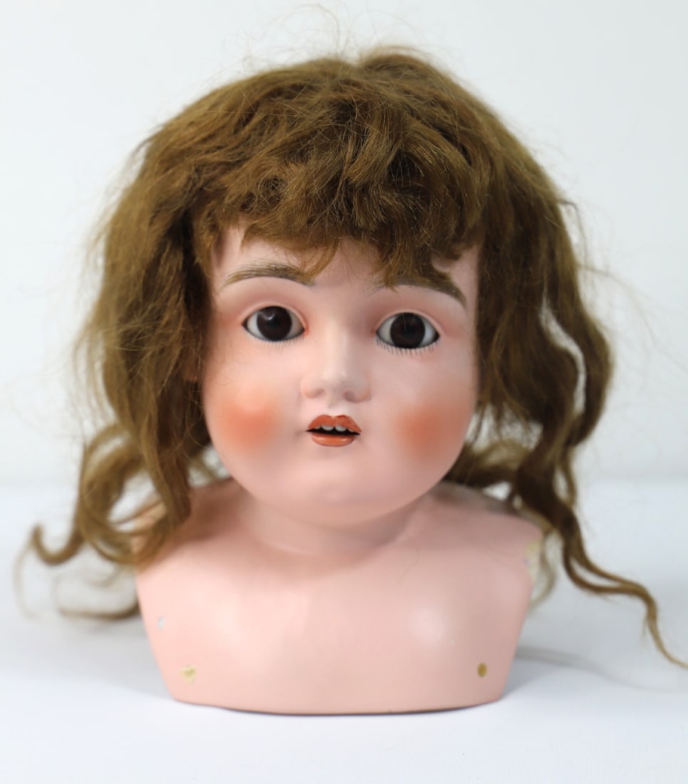 Kesner, Bisque Doll Head (1 of 9)