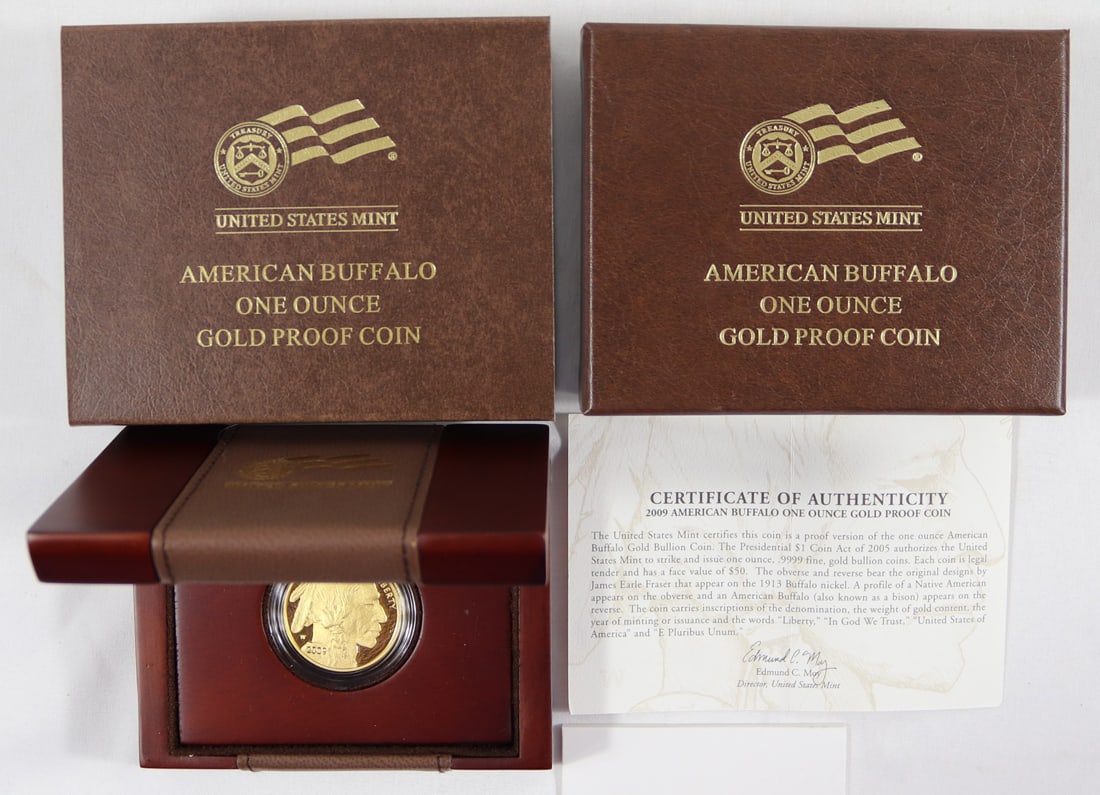 2009 US Mint, American Buffalo Gold Proof Coin (Gold Content 1.0000 TO) (1 of 4)