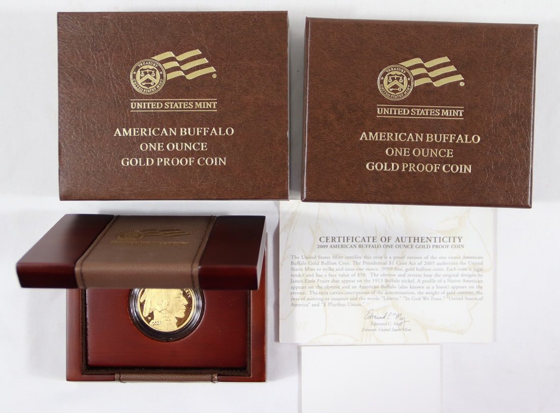 2009 US Mint, American Buffalo Gold Proof Coin (Gold Content 1.0000 TO) (1 of 4)