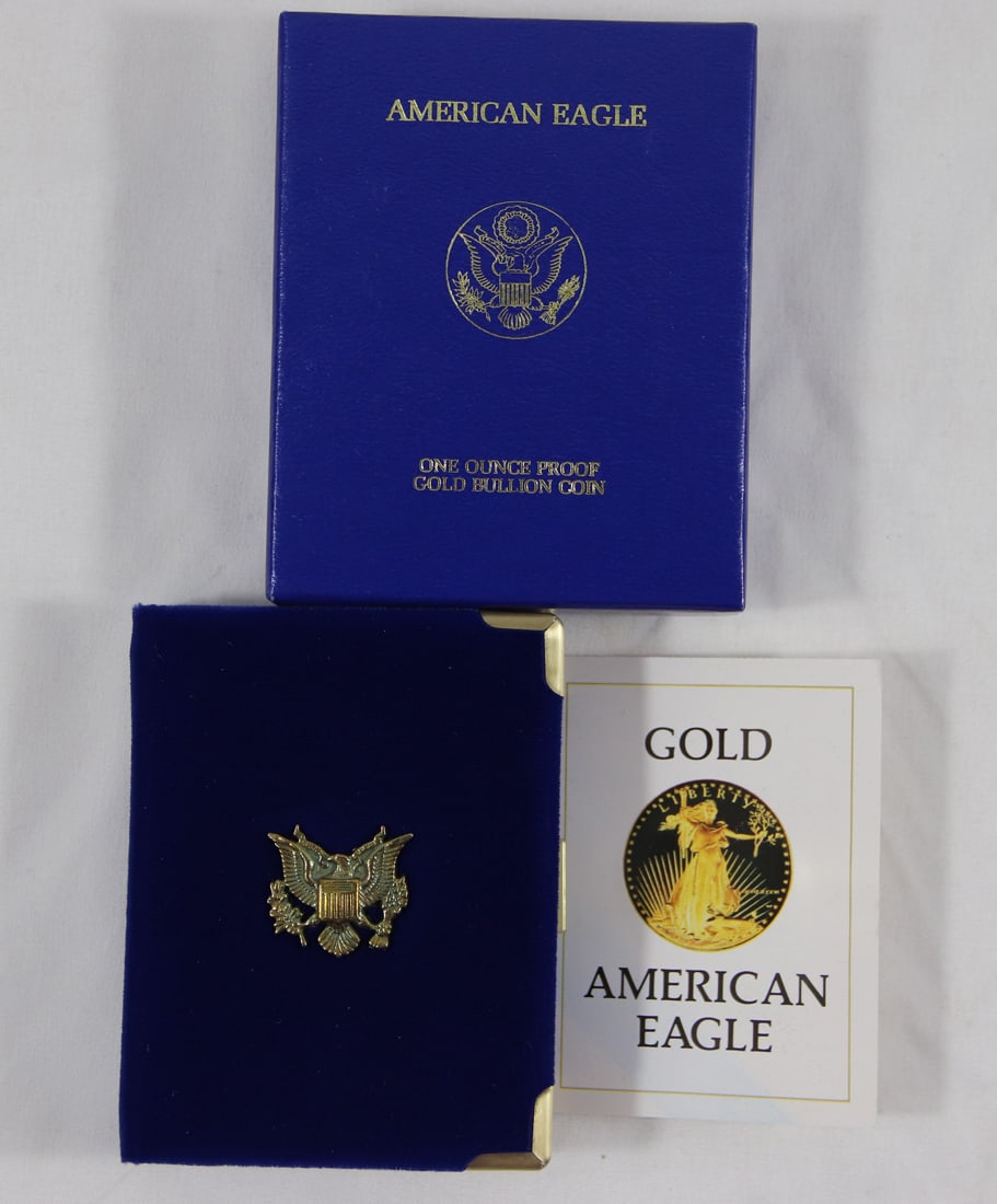 US Mint, American Eagle Gold Bullion Coin (Gold Content 1.0000 TO) (1 of 5)
