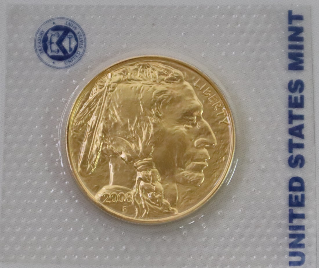 2008 US Mint, American Buffalo Gold Coin (Gold Content 1.0000 TO) (1 of 4)