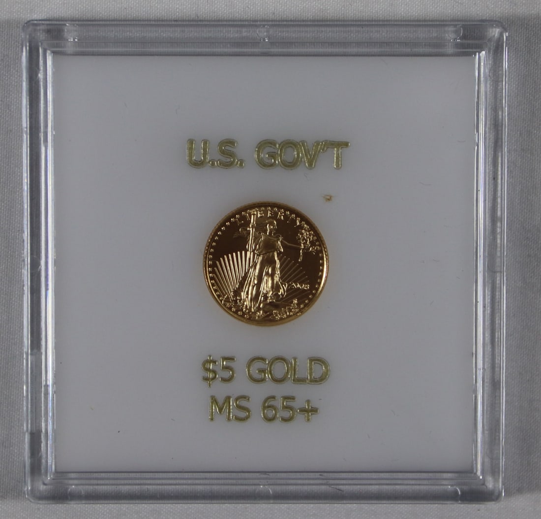 US Government, Gold Coin (1 of 2)