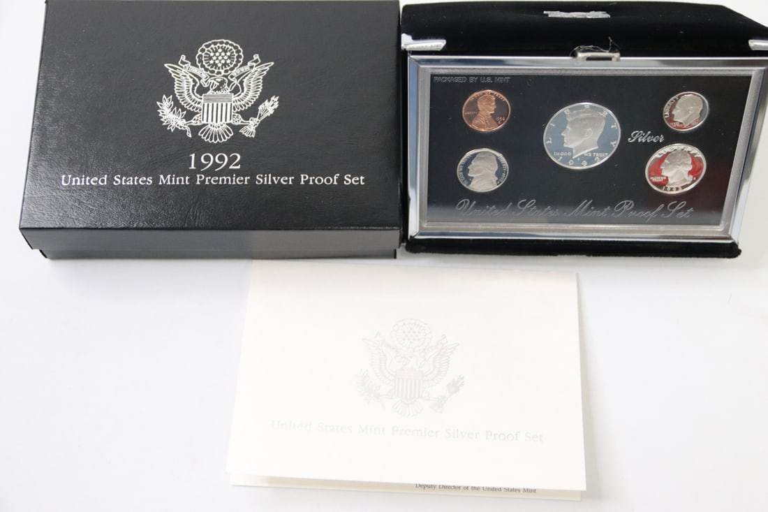 US Mint, 1992 Silver Proof Set (1 of 3)