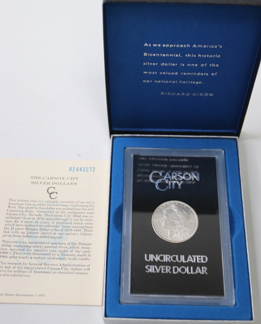 US Gov't, 1882 Carson City Silver Dollar (1 of 3)