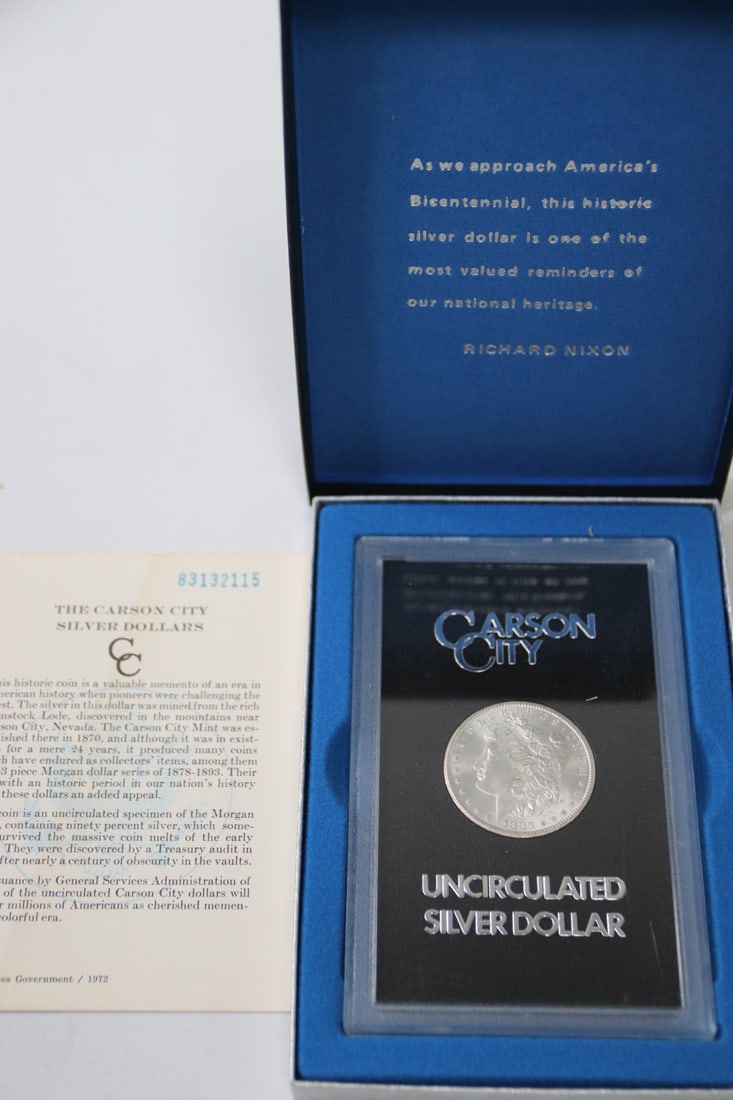 US Gov't, 1883 Carson City Silver Dollar (1 of 3)