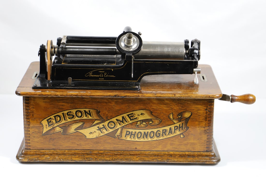 Edison, Cylinder Phonograph (1 of 4)
