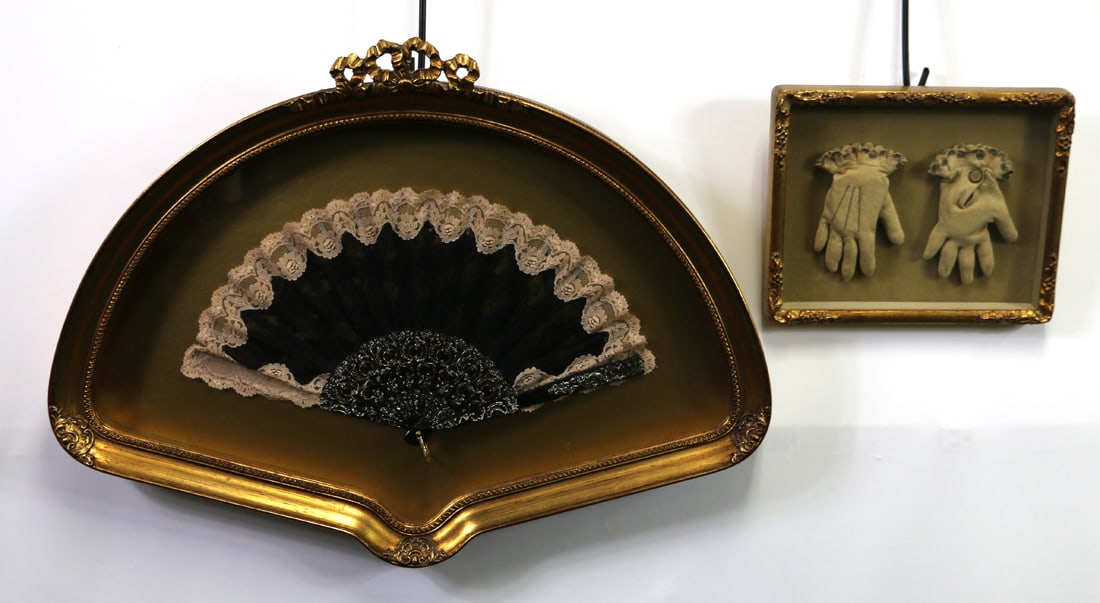 Framed Fan and Gloves (1 of 5)