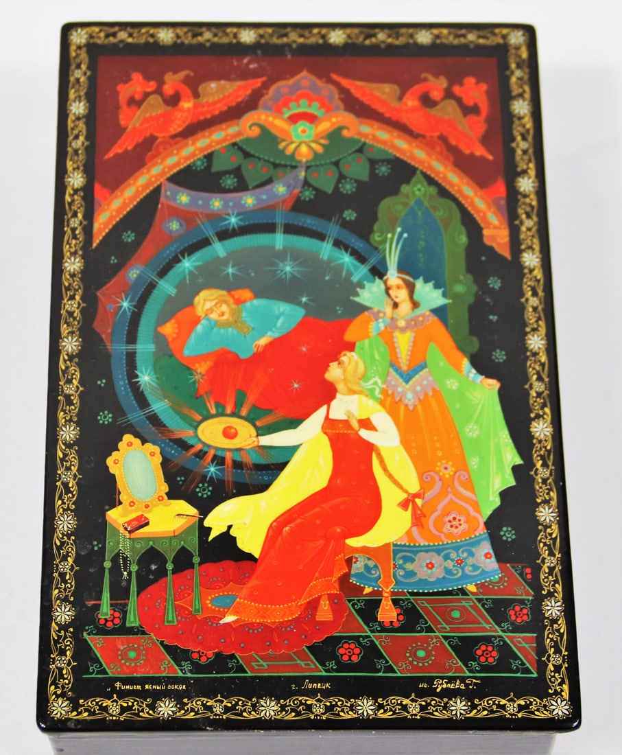 Rublev, Russian Lacquer Box (1 of 4)