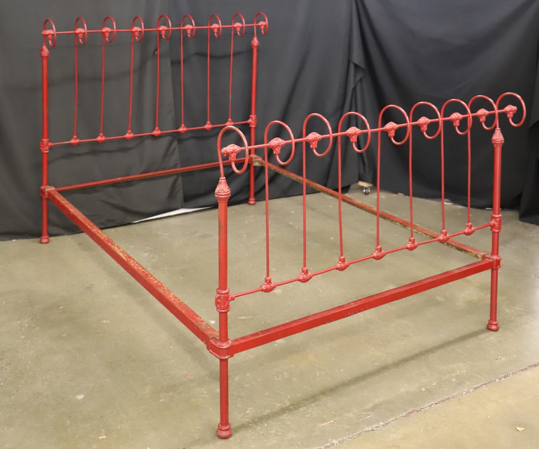 Antique Iron Bed (1 of 6)