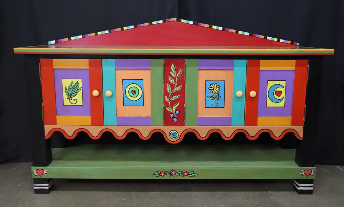 Painted Buffet (1 of 6)