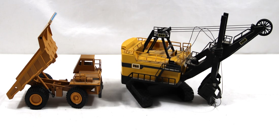 Twh 1:87 Scale P&h 4100 Xpb Mining Shovel (green And
