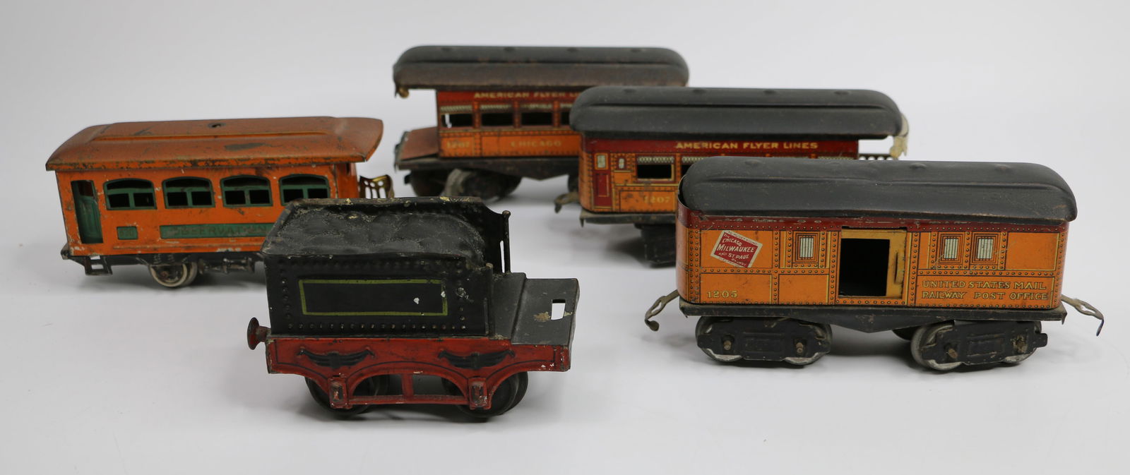 American Flyer, Lionel, Vintage Model Train Cars (1 of 14)