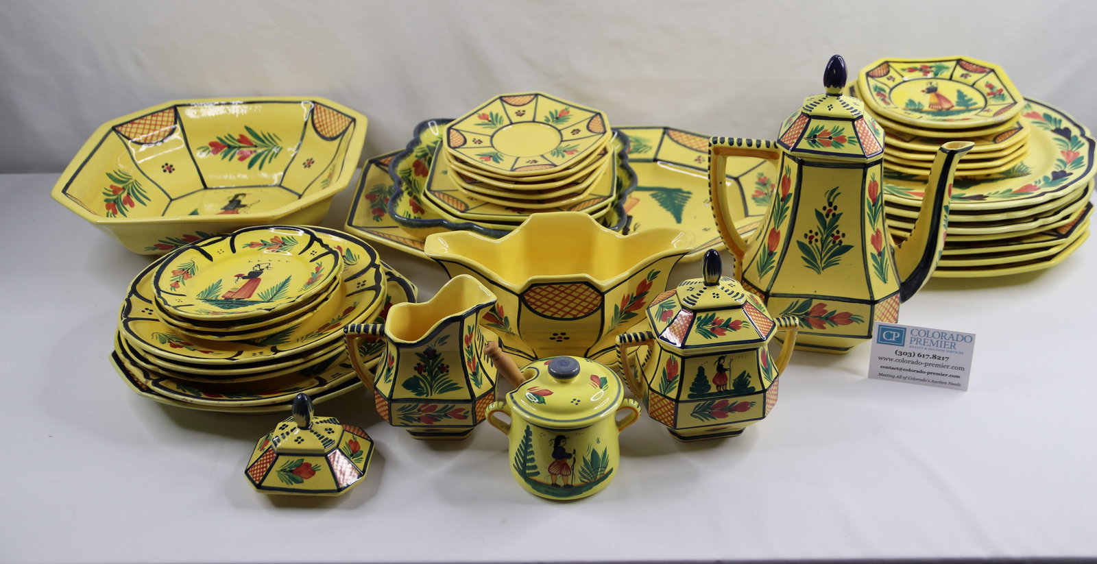 Quimper, Dinnerware (1 of 8)