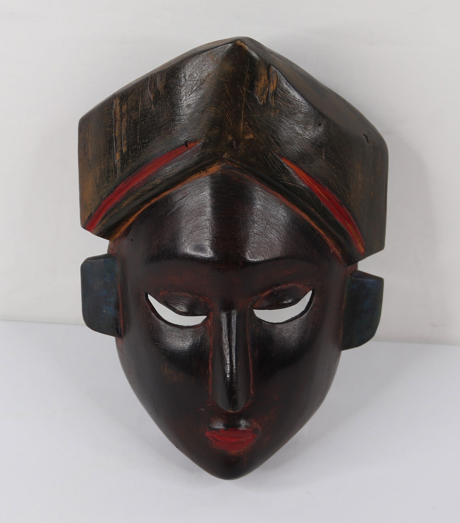 James Hedlund, Wooden Mask (1 of 2)