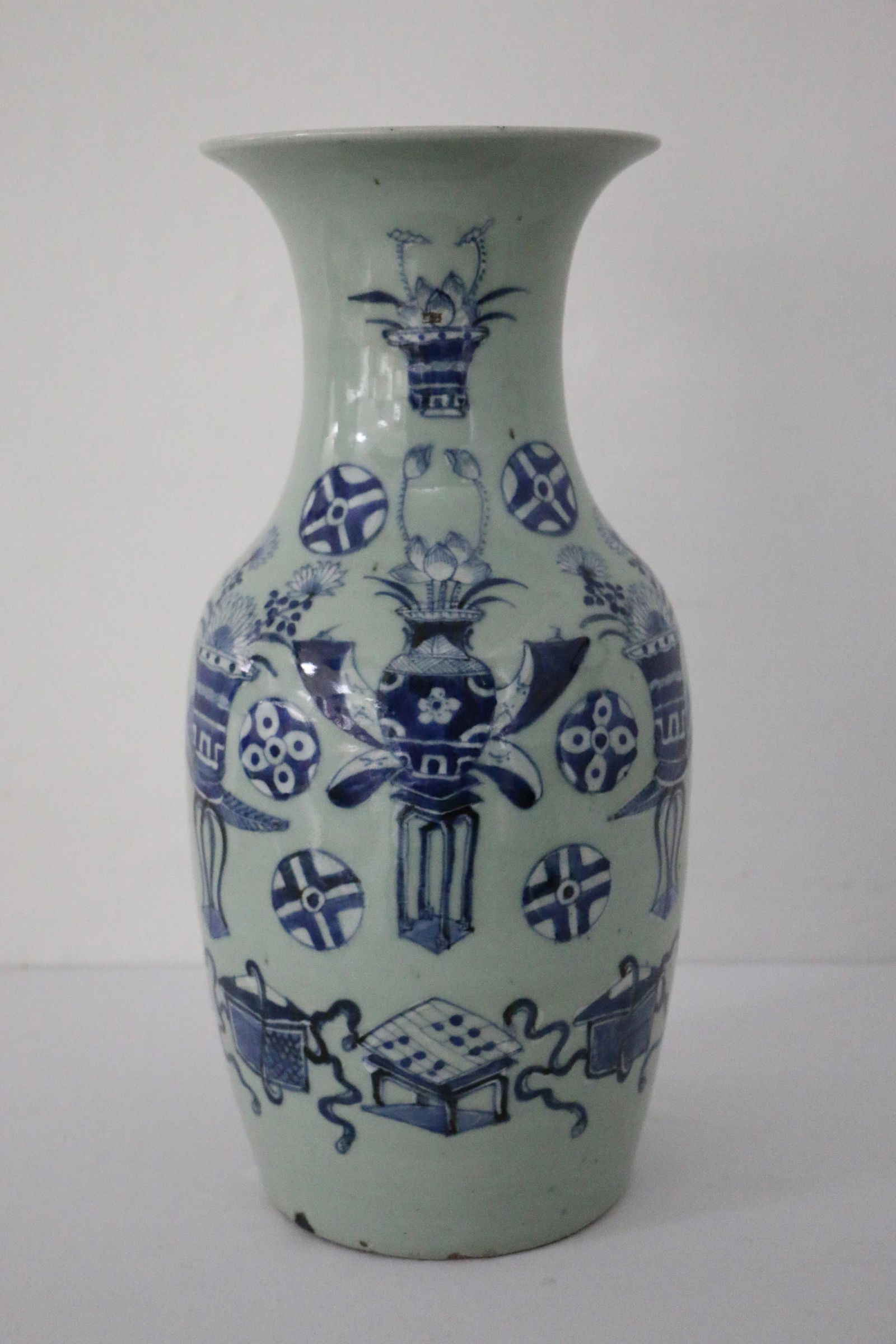 Painted Asian Vase (1 of 5)