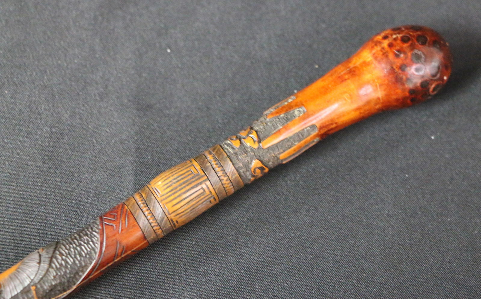 Japanese Carved Cane (1 of 7)