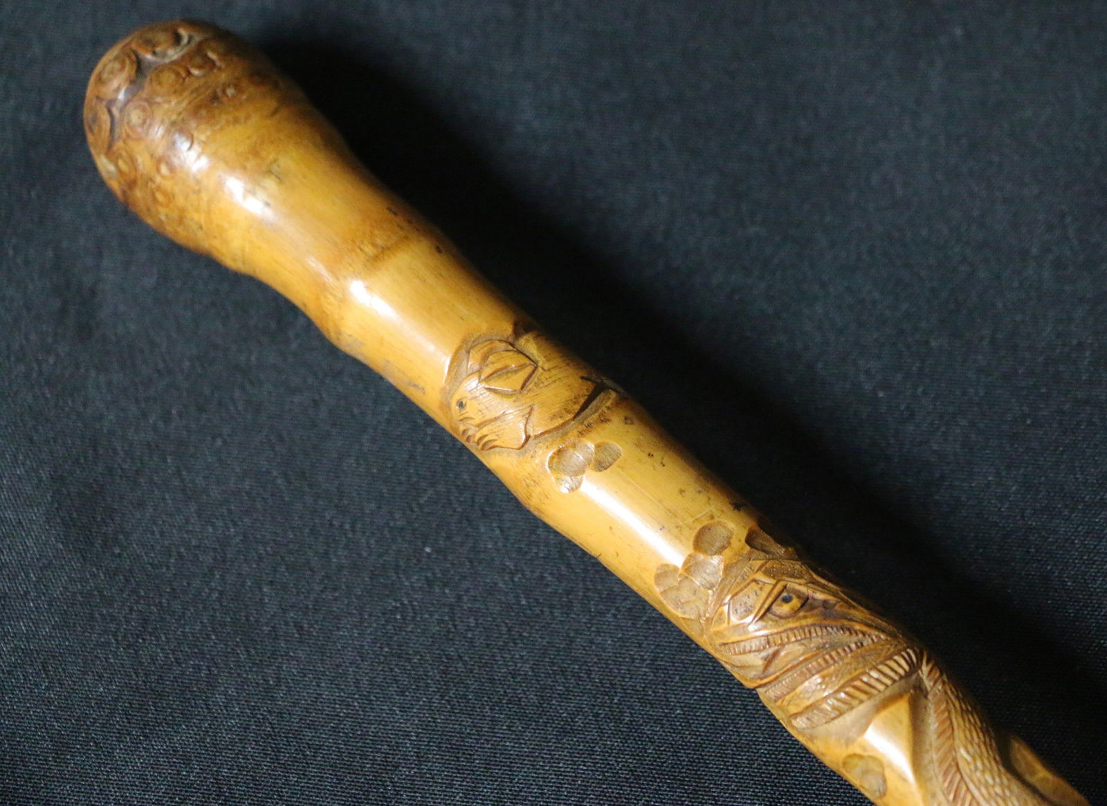 Carved Walking Stick (1 of 6)