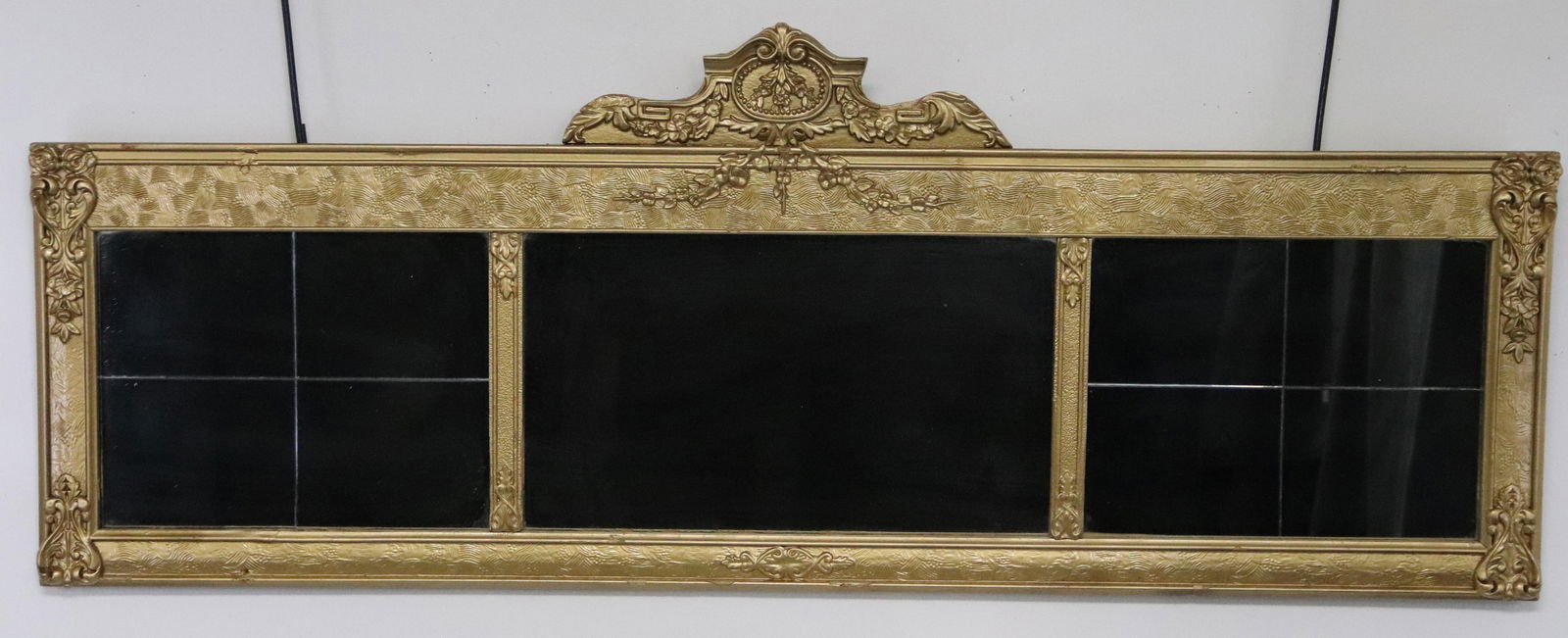 Gold Tone Ornate Framed Mirror (1 of 8)
