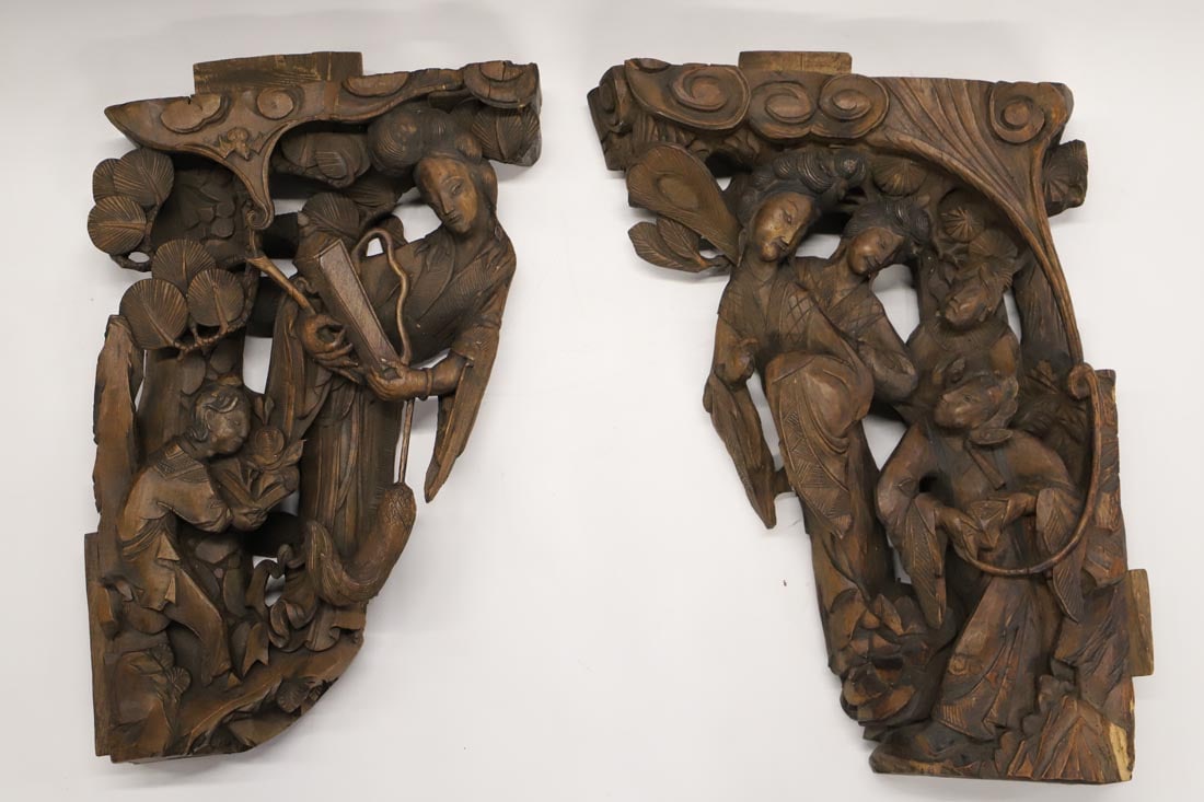 Asian Carved Table Legs (1 of 8)