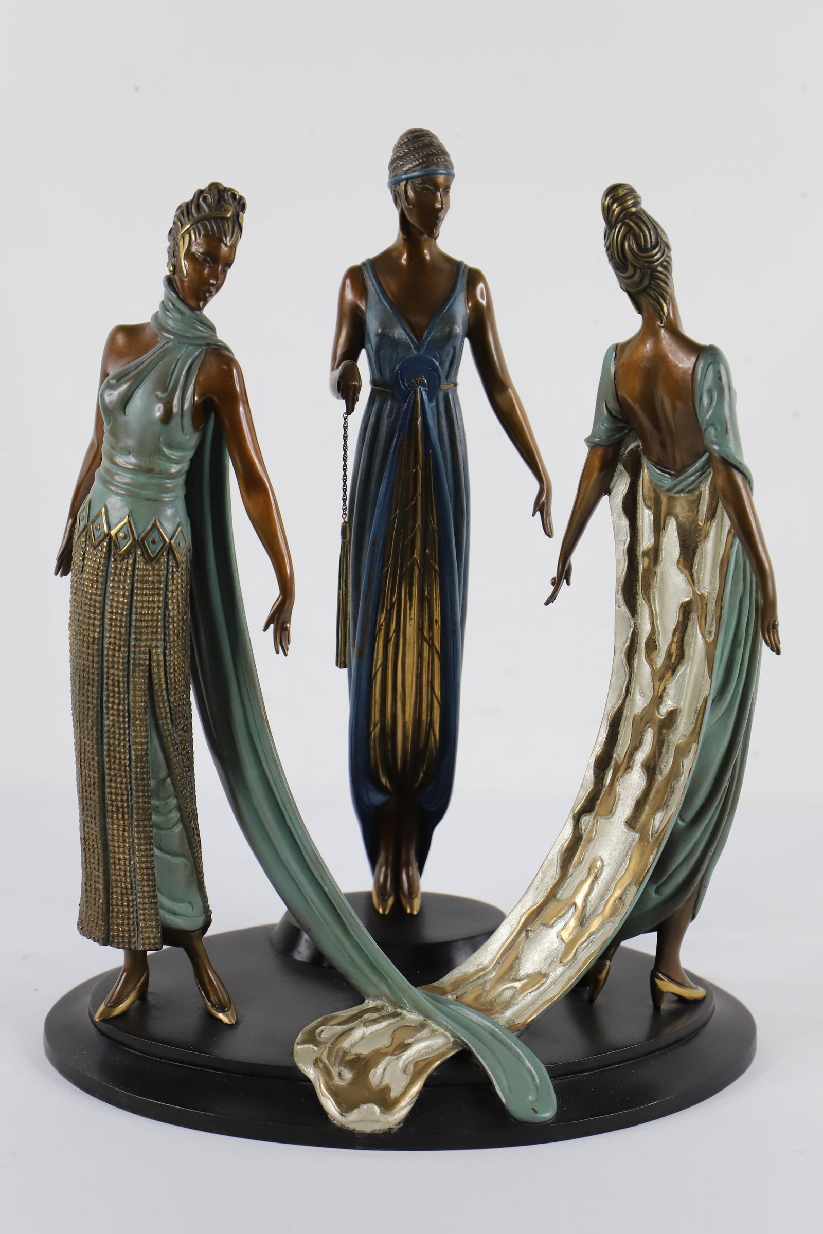 Erte, Three Graces Bronze (1 of 6)
