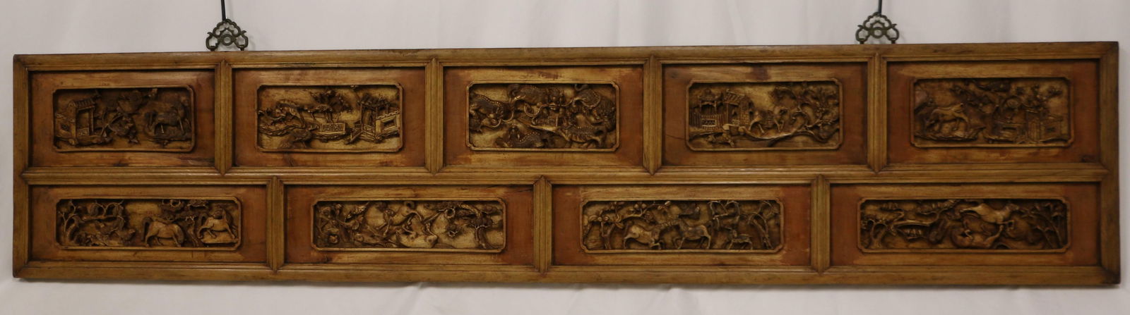 Chinese Carved Wall Panel (1 of 10)