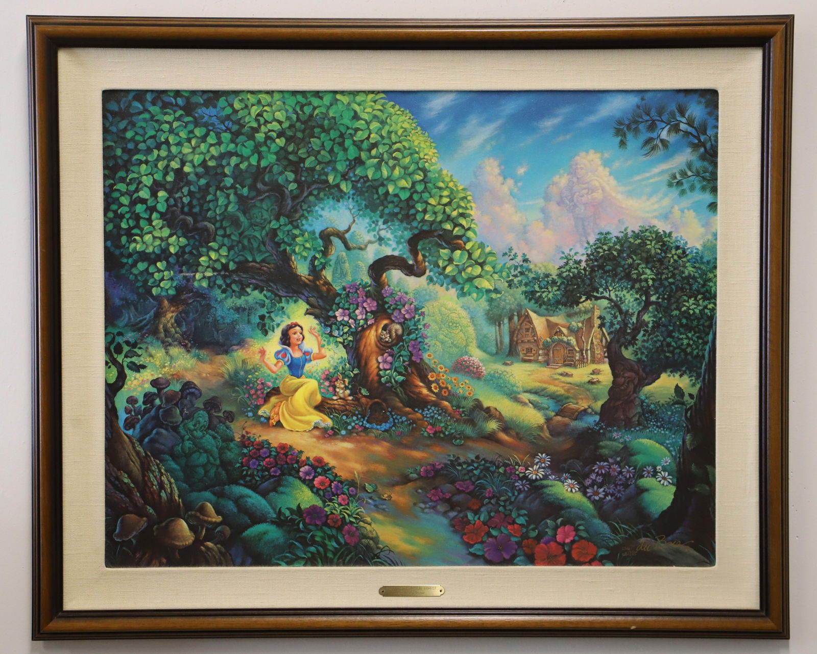 Tom Du Bois, Snow White Print on Canvas (1 of 8)