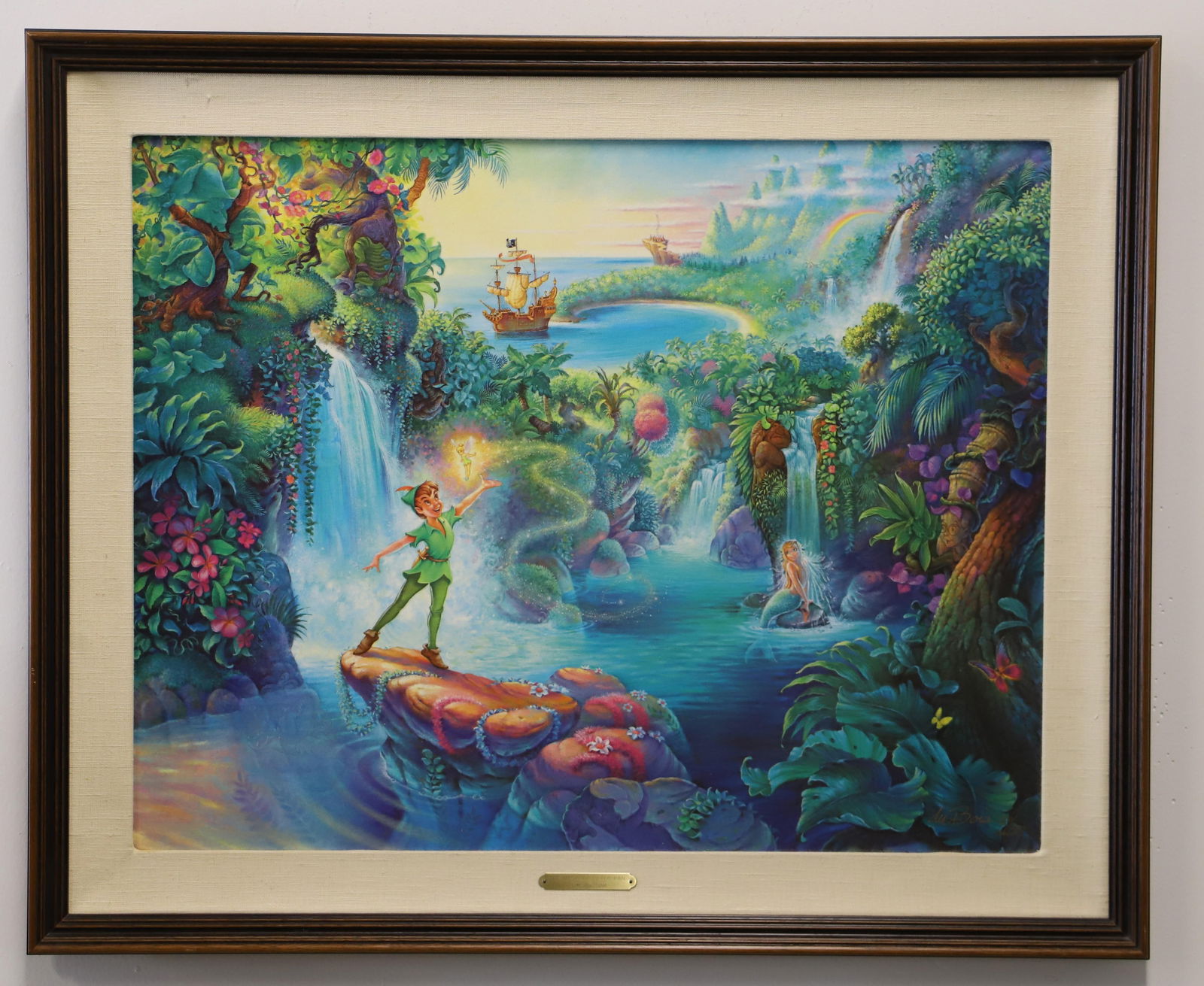 Tom Dubois, Peter Pan Print on Canvas (1 of 8)