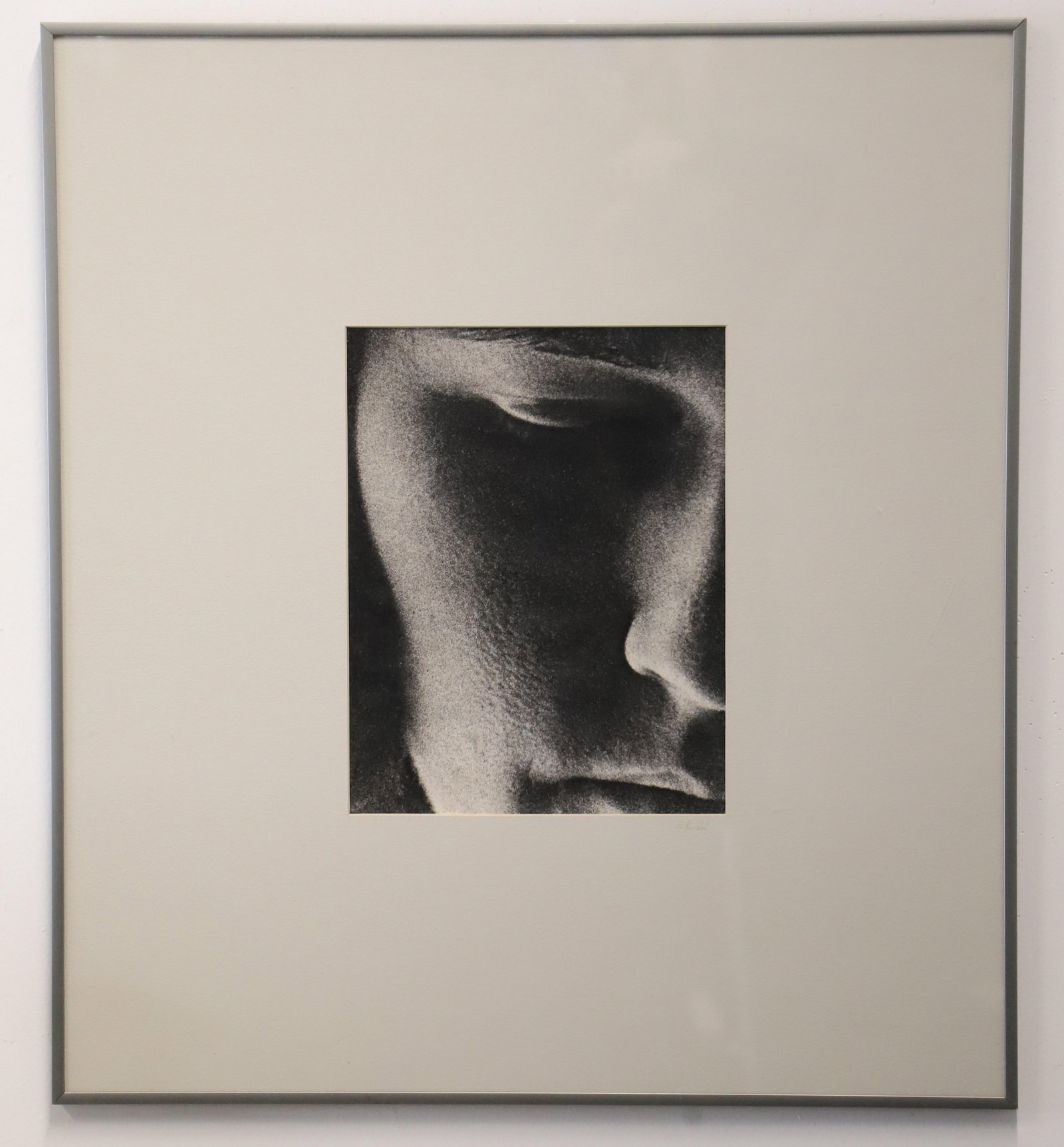Arthur Knebel, Framed Art: Black and white framed picture; Signed Knebel on the mat; Visual area measures approximately H 13 x W 10 inches; No damage observed. See photos