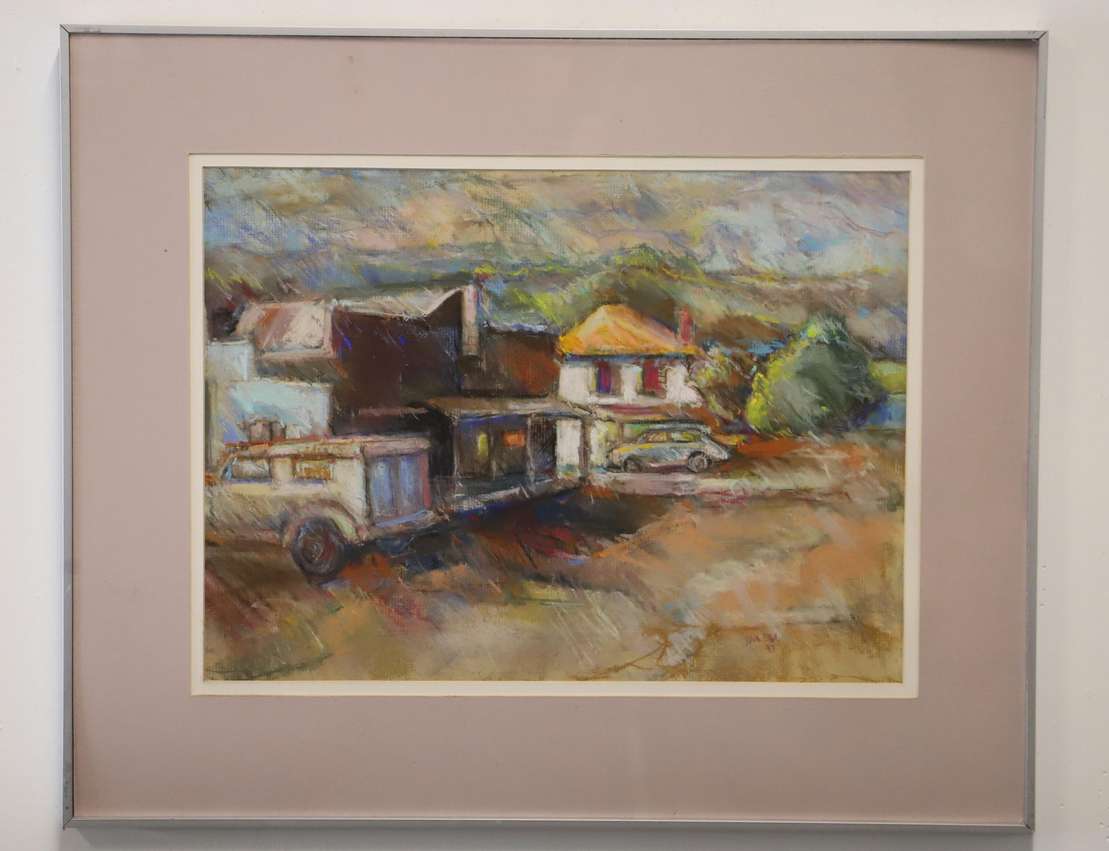 Arthur Knebel, Framed Pastel Art (1 of 8)