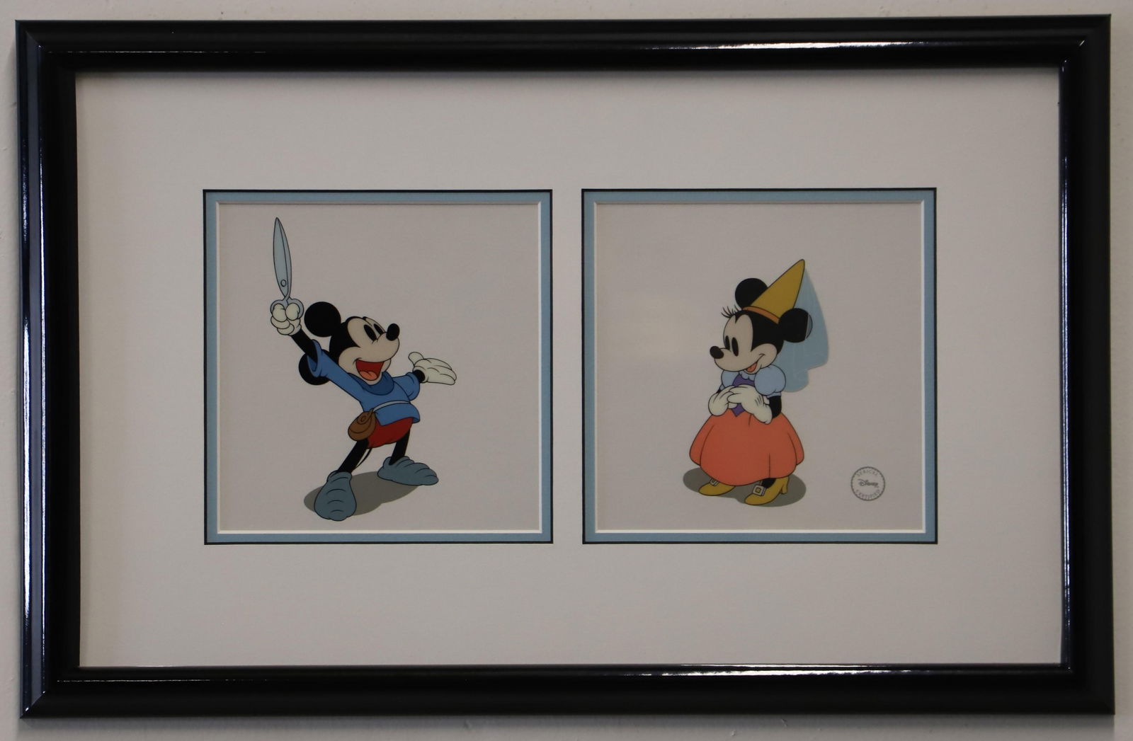 Walt Disney Mickey & Minnie Mouse, Sericel (1 of 6)