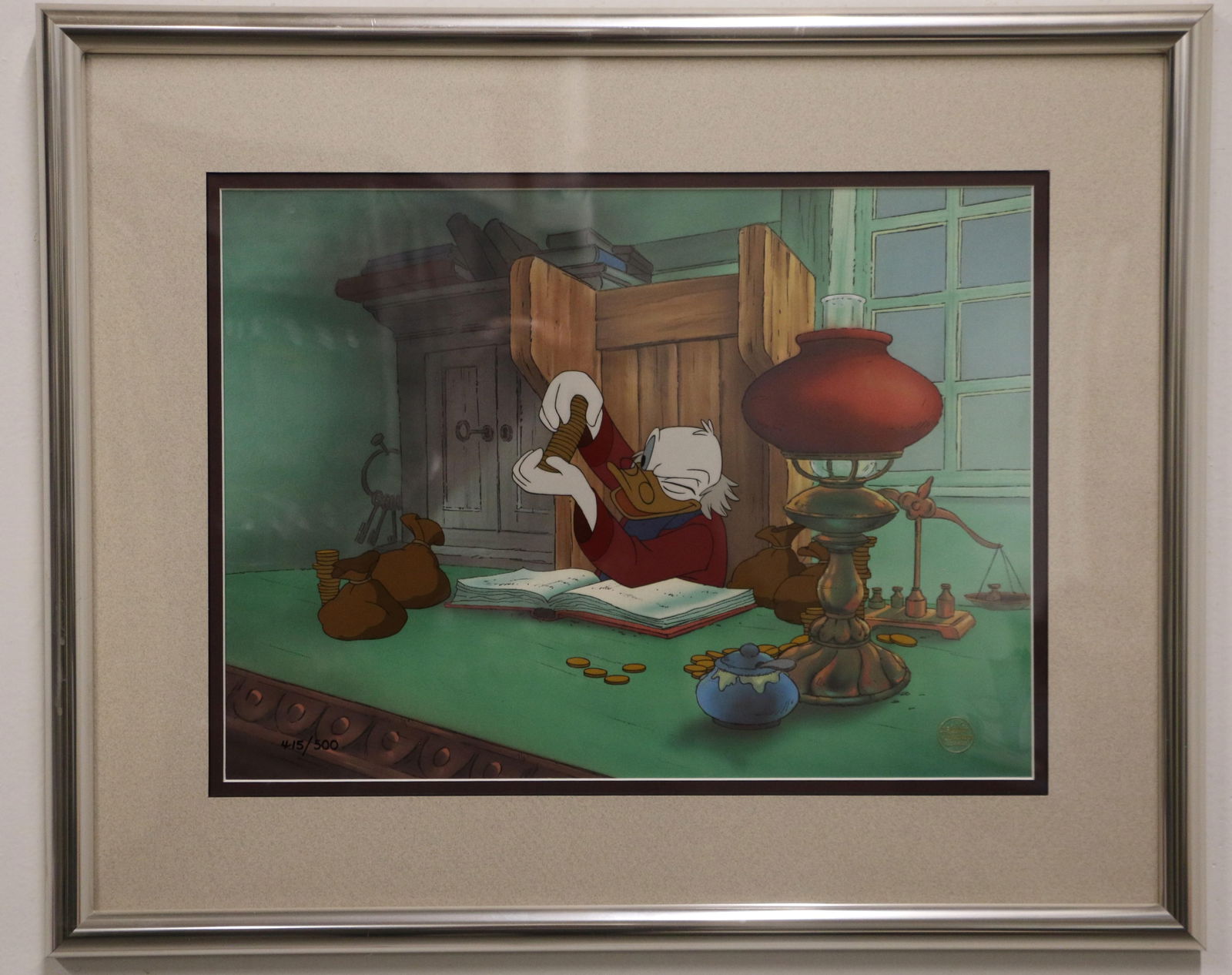 Walt Disney, Uncle Scrooge Cel Painting (1 of 7)